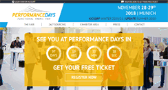 Desktop Screenshot of performancedays.com